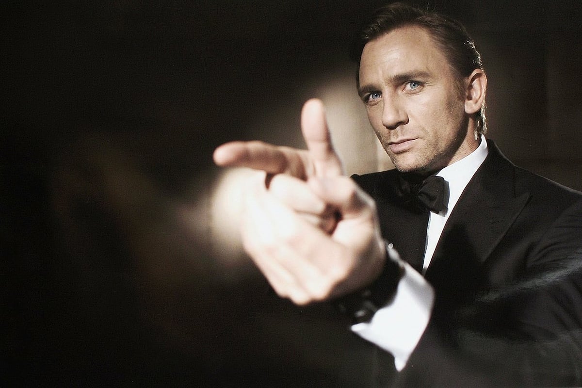 জেমস বন্ড চরিত্রে হলিউড অভিনেতা ড্যানিয়েল ক্রেগ