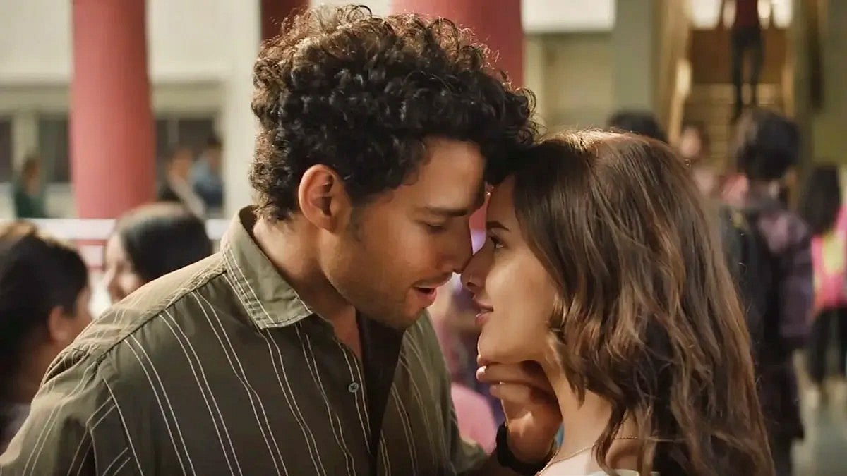 ‘ধড়ক ২’ সিনেমায় সিদ্ধান্ত চতুর্বেদী ও তৃপ্তি দিমরি। আইএমডিবি