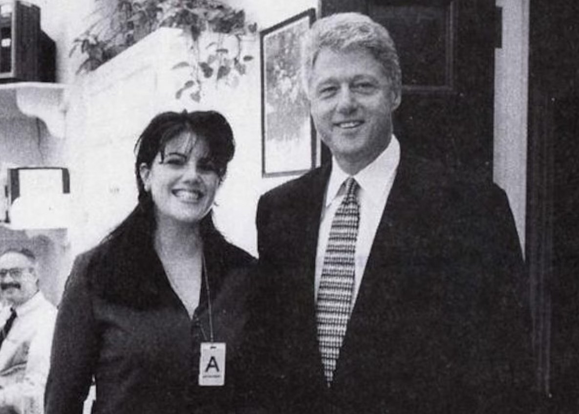 বিল ক্লিনটন ও মনিকা লিউনস্কি