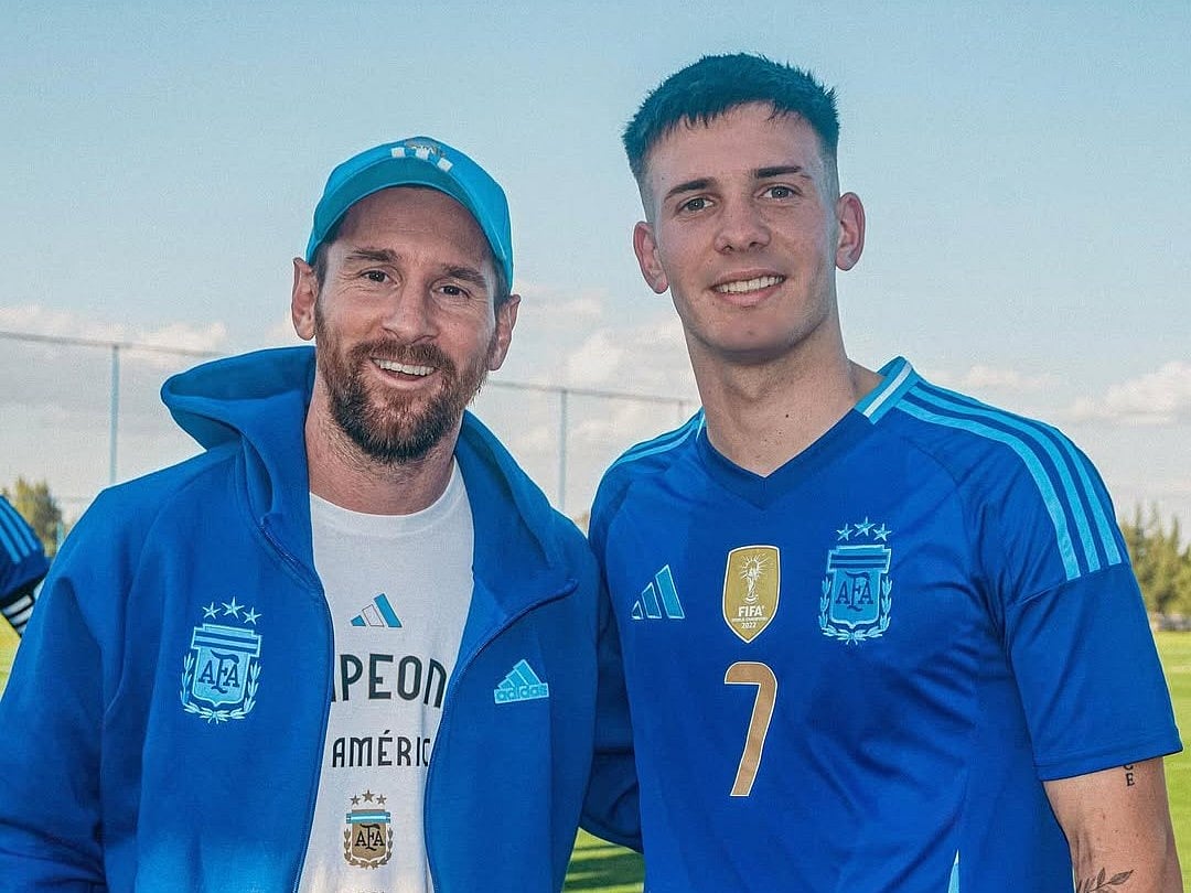 লিওনেল মেসির সঙ্গে ফ্রাঙ্কো মাস্তানতুয়োনো