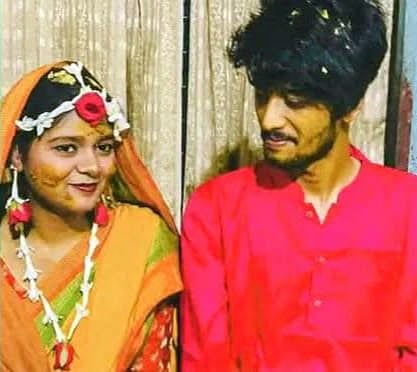 কলেজছাত্রী লামিয়া আক্তার ও তাঁর স্বামী মো. সিয়াম