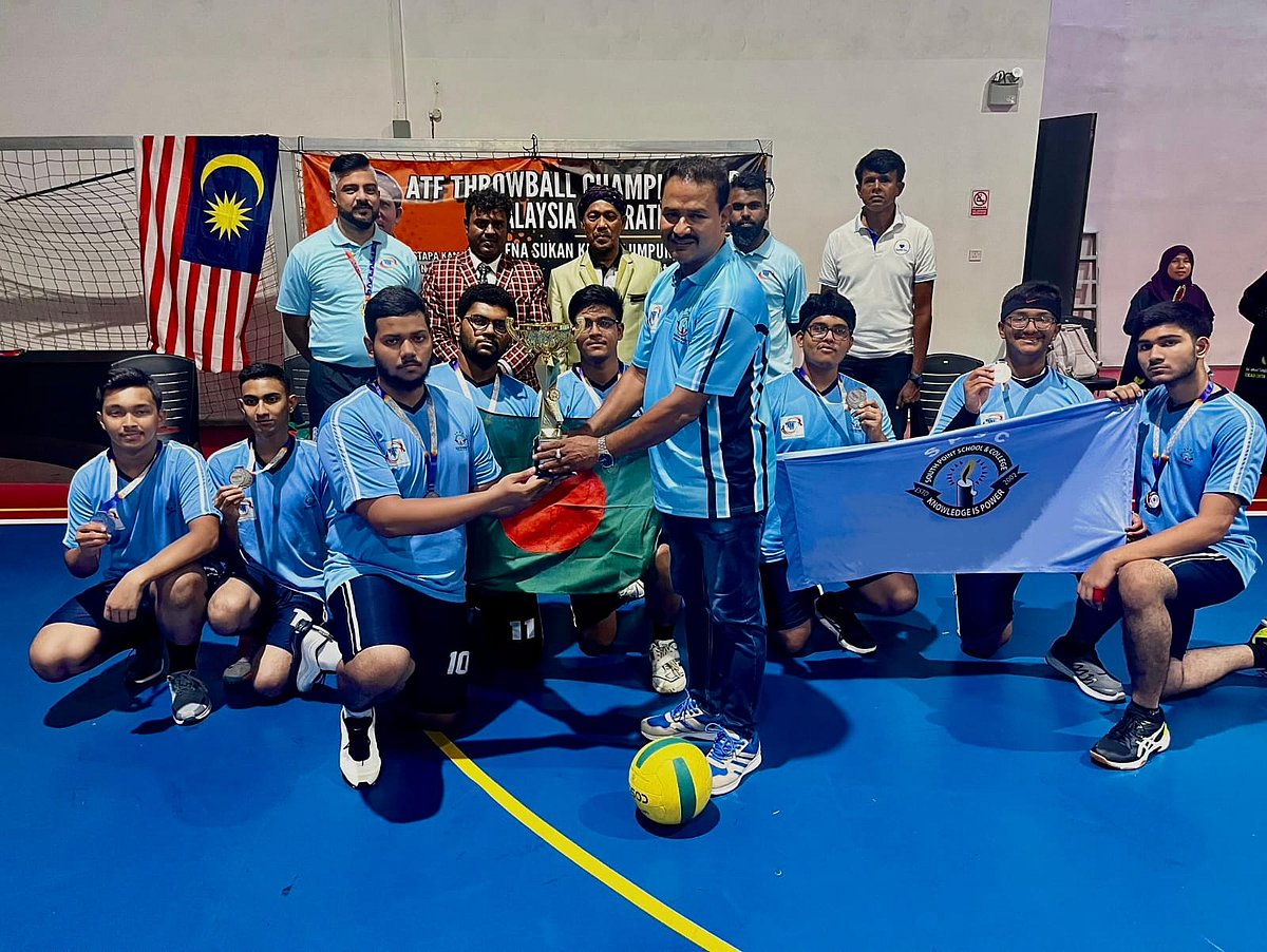 এশিয়ান থ্রোবল চ্যাম্পিয়নশিপে রানার্সআপ হয়েছে সাউথ পয়েন্ট স্পোর্টস ক্লাব