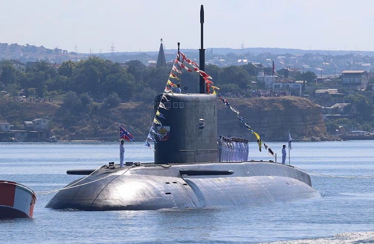 রাশিয়ার নভোরোসিস্ক সাবমেরিন