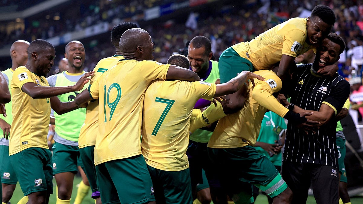 বিশ্বকাপ নিশ্চিত করে দক্ষিণ আফ্রিকার উল্লাস