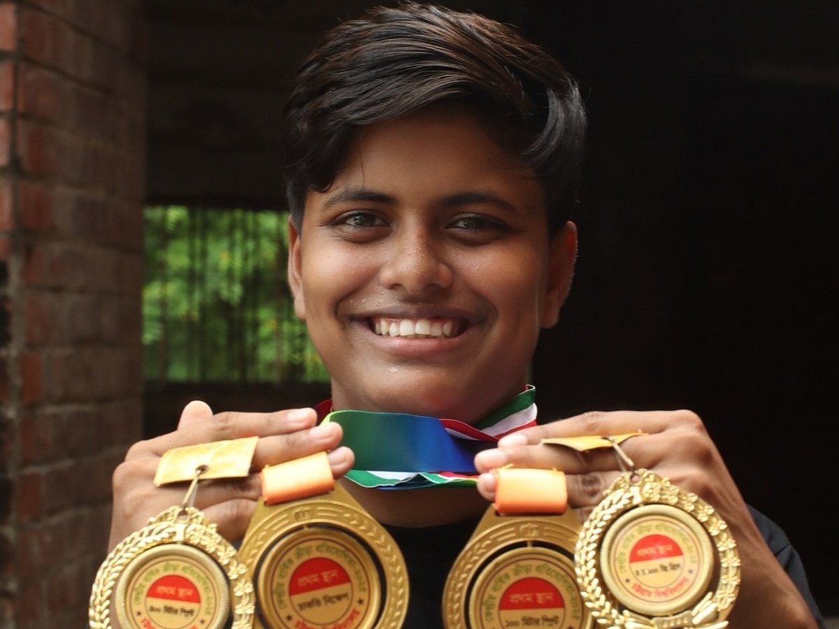 চাকসুর সহ–খেলাধুলা ও ক্রীড়া সম্পাদক পদে জয় পাওয়া তামান্না মাহবুব