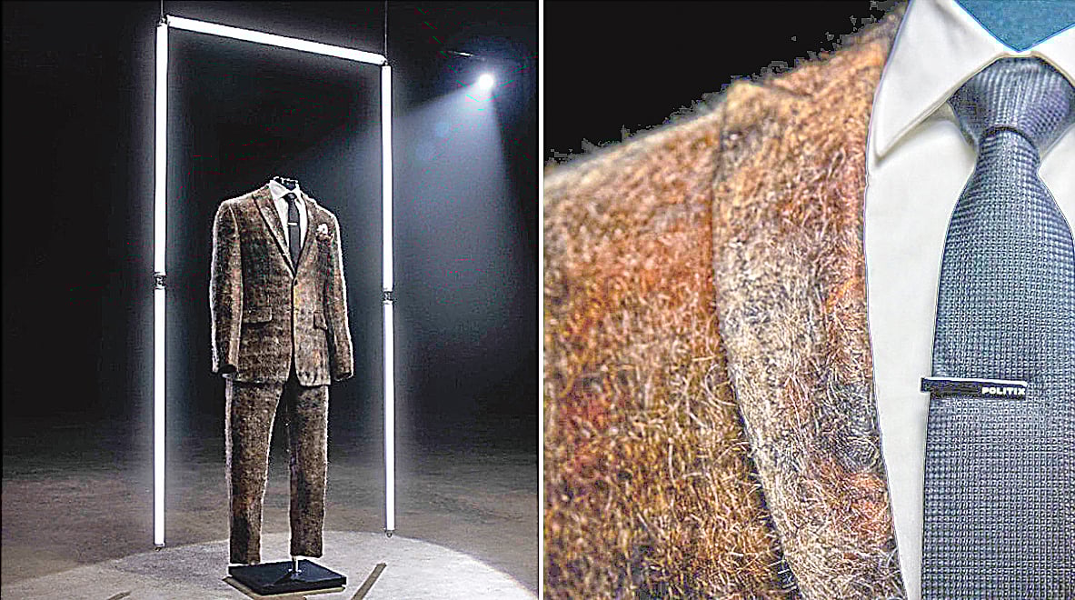 এটি গোঁফ দিয়ে তৈরি বিশ্বের প্রথম স্যুট