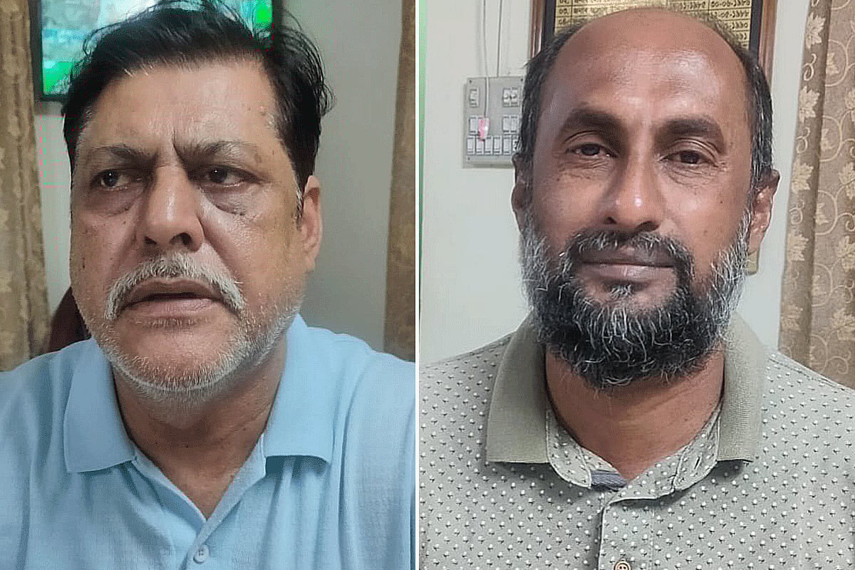 দিনাজপুর সীমান্ত থেকে গ্রেপ্তার দুই আওয়ামী লীগ নেতা