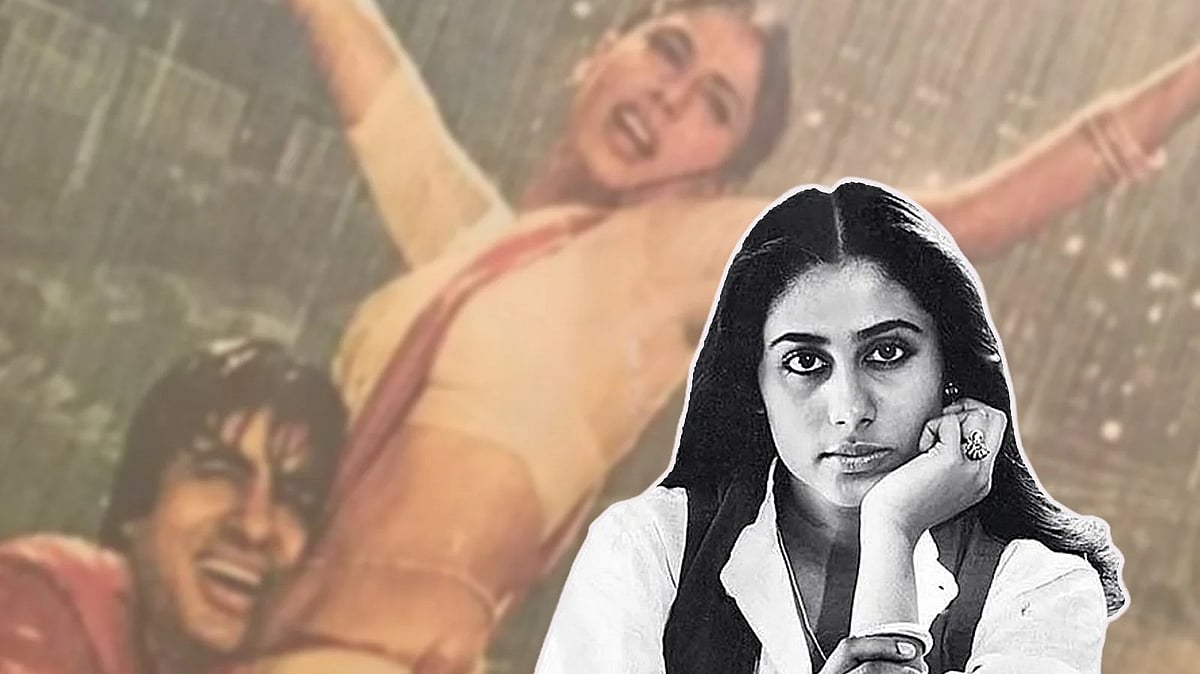 স্মিতা পাতিলের জন্মদিন ১৭ অক্টোবর। কোলাজ