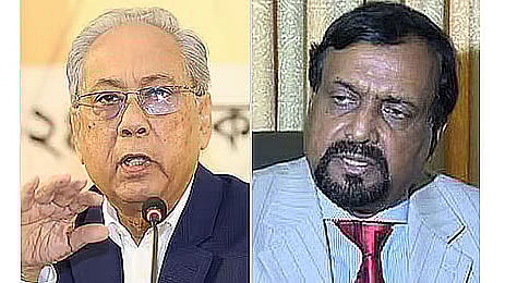 আনিসুল ইসলাম মাহমুদ ও এ বি এম রুহুল আমিন হাওলাদার