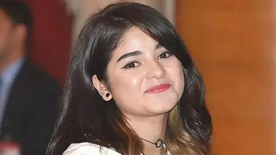 জাইরা ওয়াসিম। ছবি: ইনস্টাগ্রাম থেকে