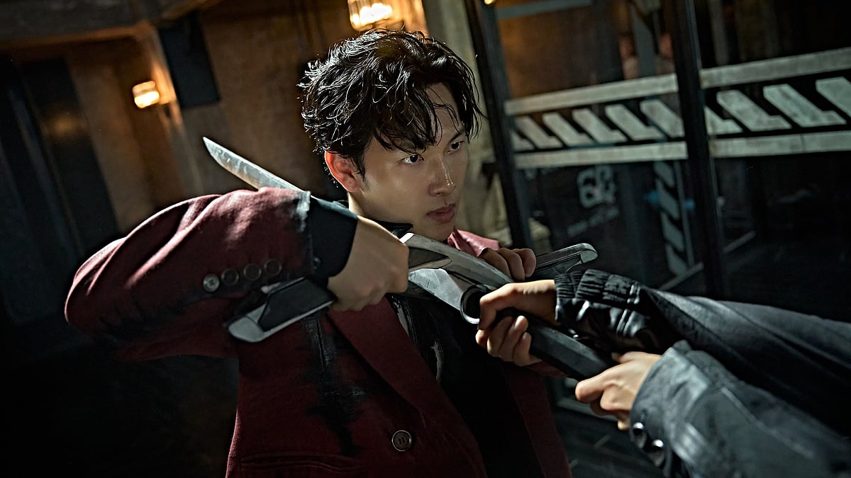 ‘ম্যান্টিস’–এর দৃশ্য। ছবি: নেটফ্লিক্স