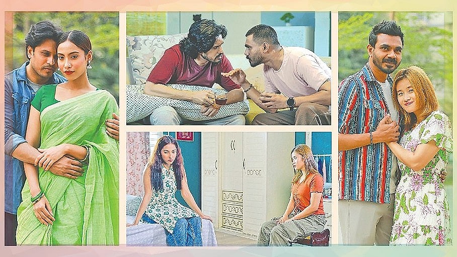 পারফেক্ট ওয়াইফ–এর বিভিন্ন দৃশ্য। কোলাজ