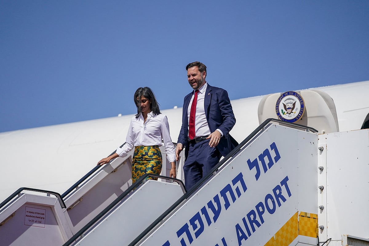 মার্কিন ভাইস প্রেসিডেন্ট জেডি ভ্যান্স মঙ্গলবার ইসরায়েলে পৌঁছান
