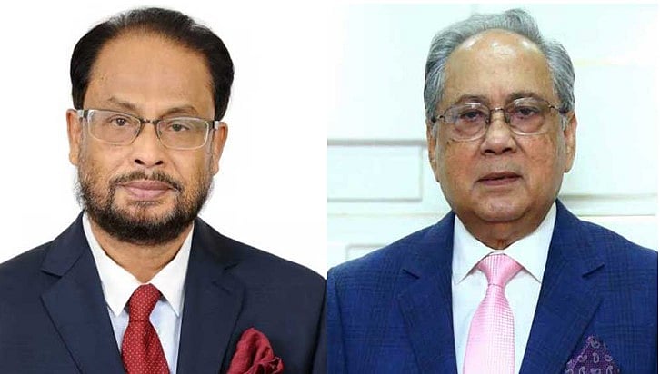  জি এম কাদের ও আনিসুল ইসলাম মাহমুদ; এই দুজন এখন জাতীয় পার্টির দুই পক্ষের নেতৃত্ব দিচ্ছেন 