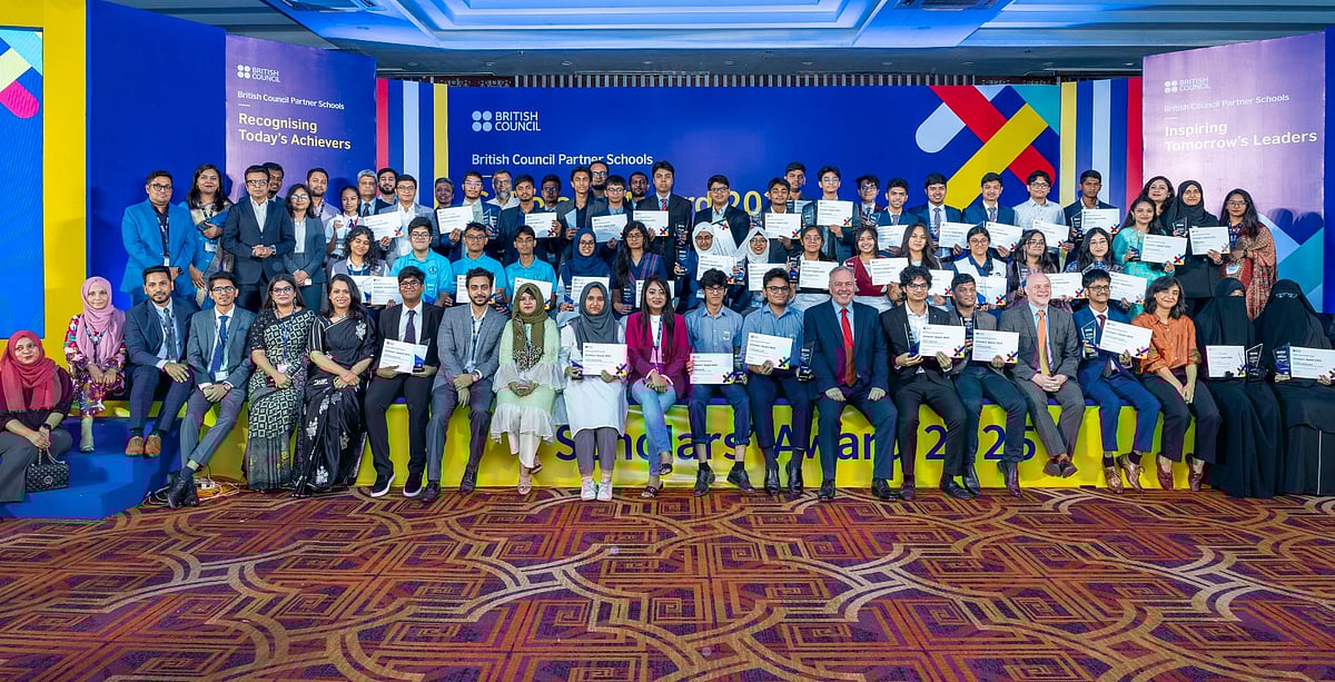৪২ জন শিক্ষার্থী অনন্য ফলের স্বীকৃতিস্বরূপ ব্রিটিশ কাউন্সিল স্কলার্স অ্যাওয়ার্ড ২০২৫ পেয়েছেন