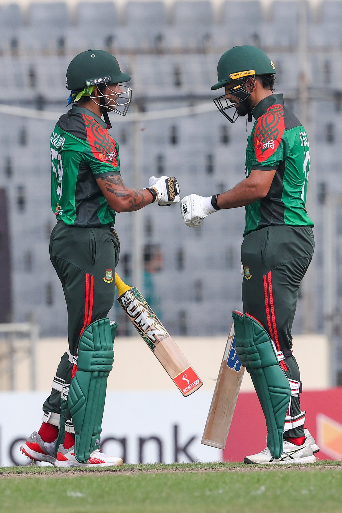 শতরানের জুটি গড়েছেন সৌম্য ও সাইফ