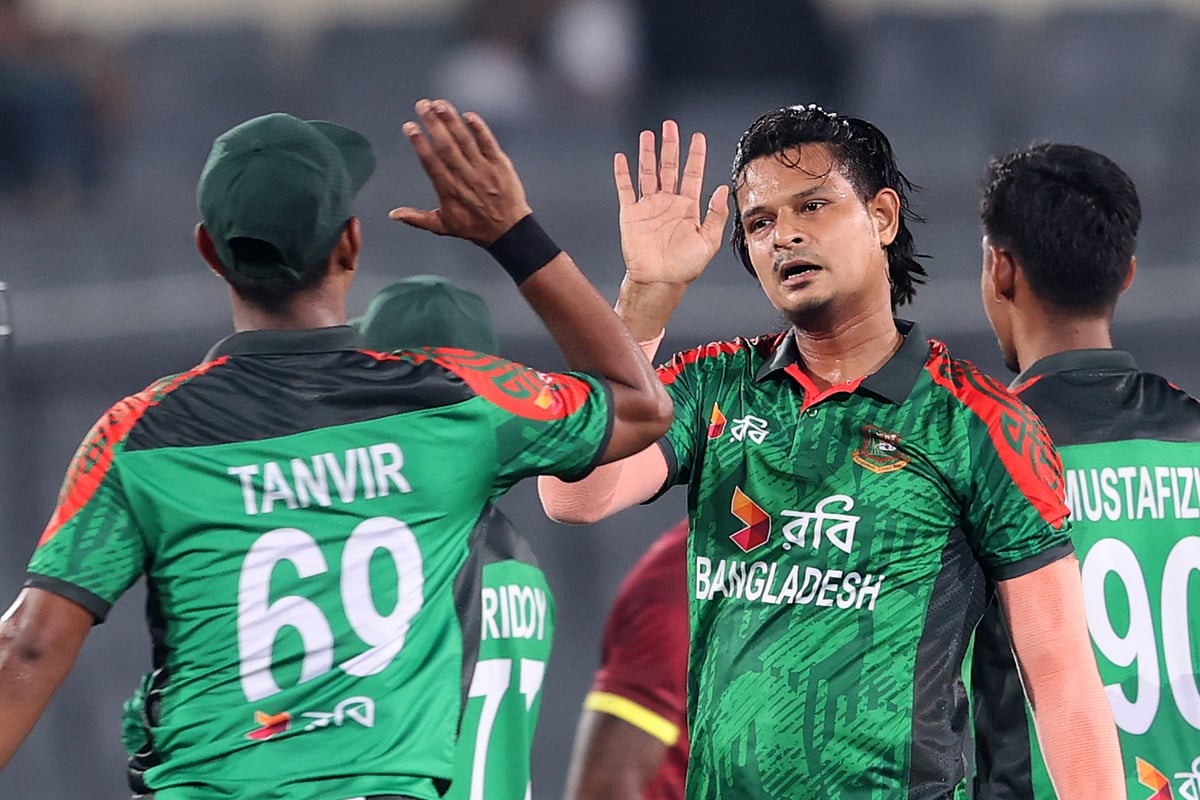 স্পিনাররাই রাজত্ব করেছেন বাংলাদেশ–ওয়েস্ট ইন্ডিজ ওয়ানডে সিরিজে
