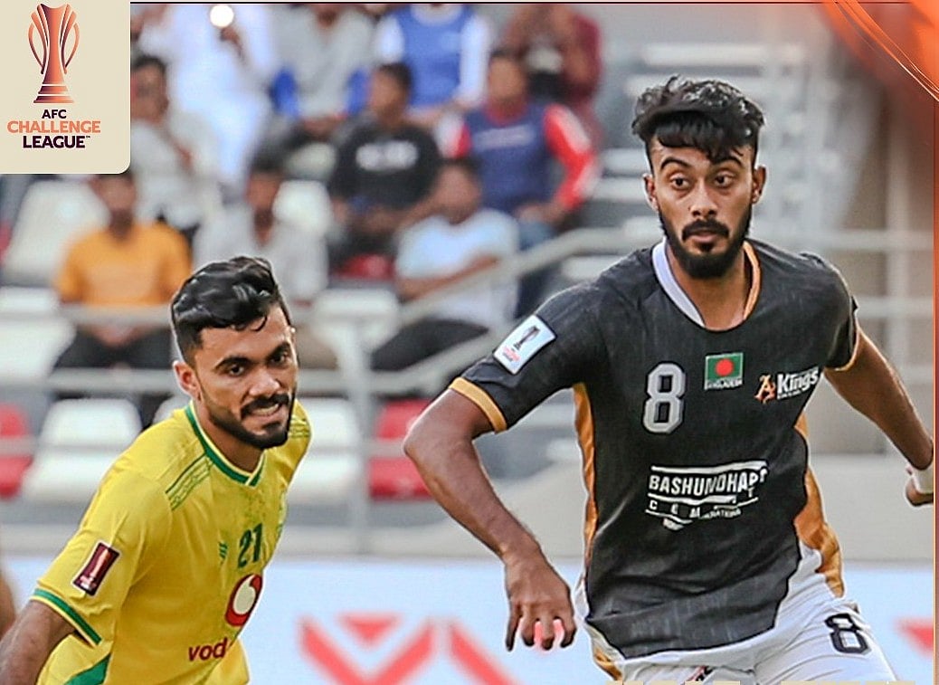 ওমানের ক্লাবের বিপক্ষে এগিয়েও হেরেছে বসুন্ধরা কিংস