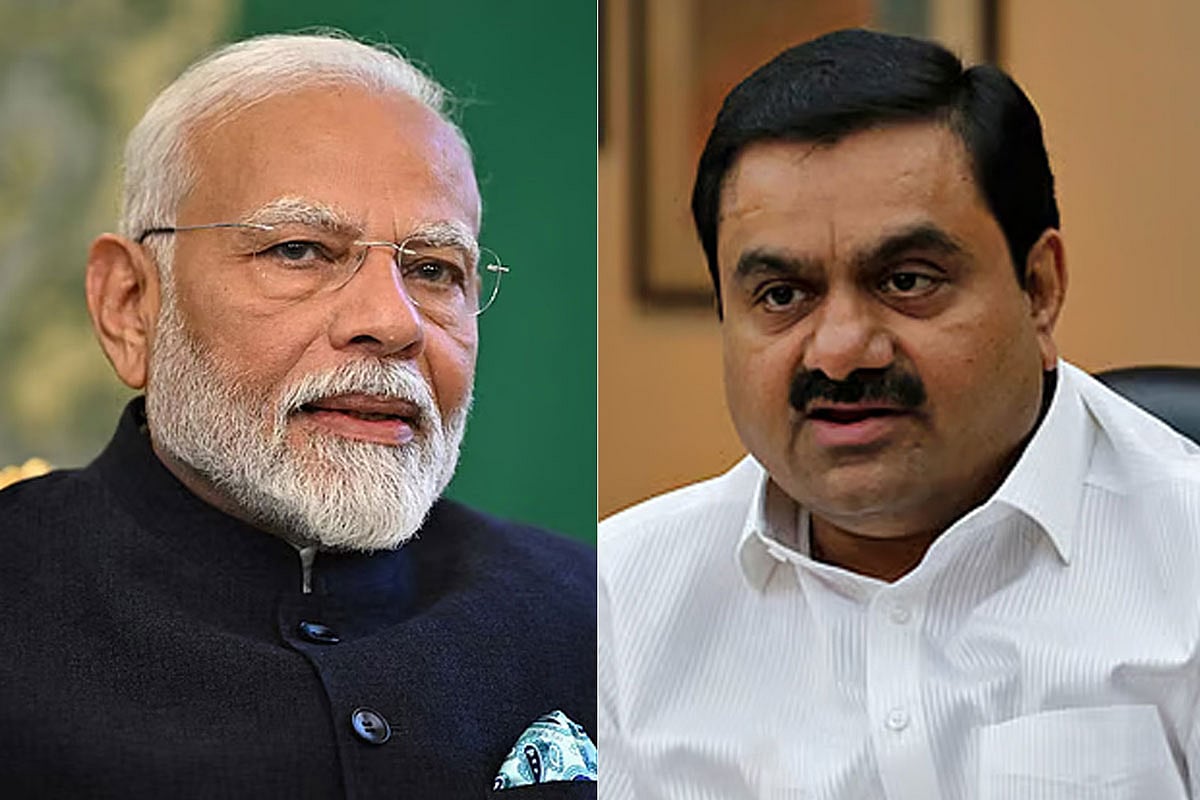 নরেন্দ্র মোদি ও গৌতম আদানি