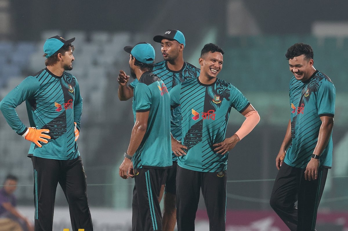 টি–টোয়েন্টি সিরিজের আগে আজ প্রথমবার অনুশীলন করেছে বাংলাদেশ দল