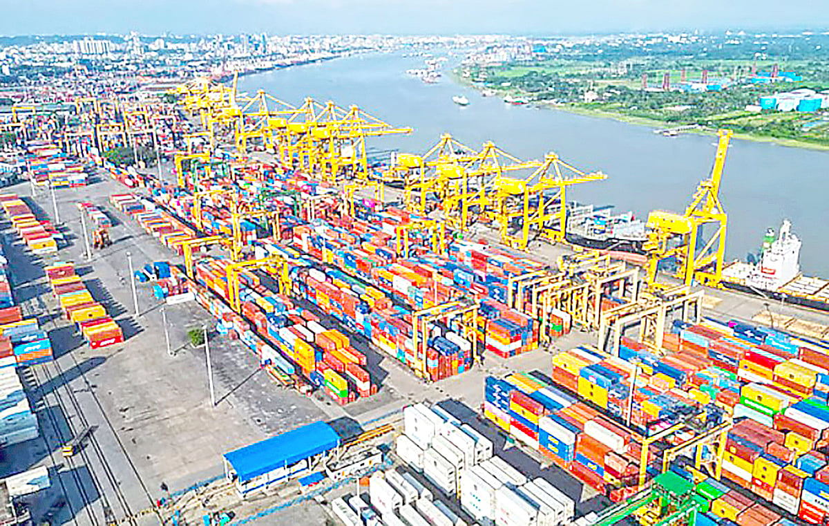 চট্টগ্রাম বন্দরের এনসিটি এলাকা