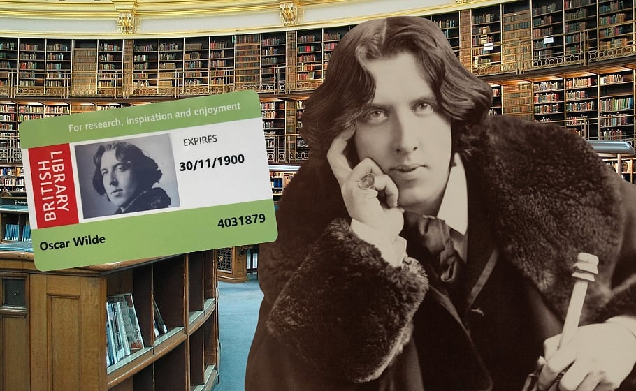 অস্কার ওয়াইল্ডের নামে লাইব্রেরি কার্ড ইস্যু করেছে ব্রিটিশ লাইব্রেরি