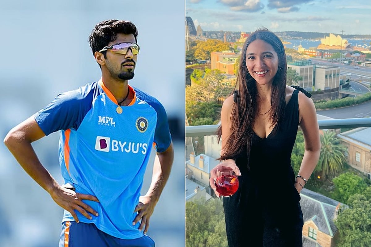 ওয়াশিংটন সুন্দর ও সাহিবা বালি। কোলাজ