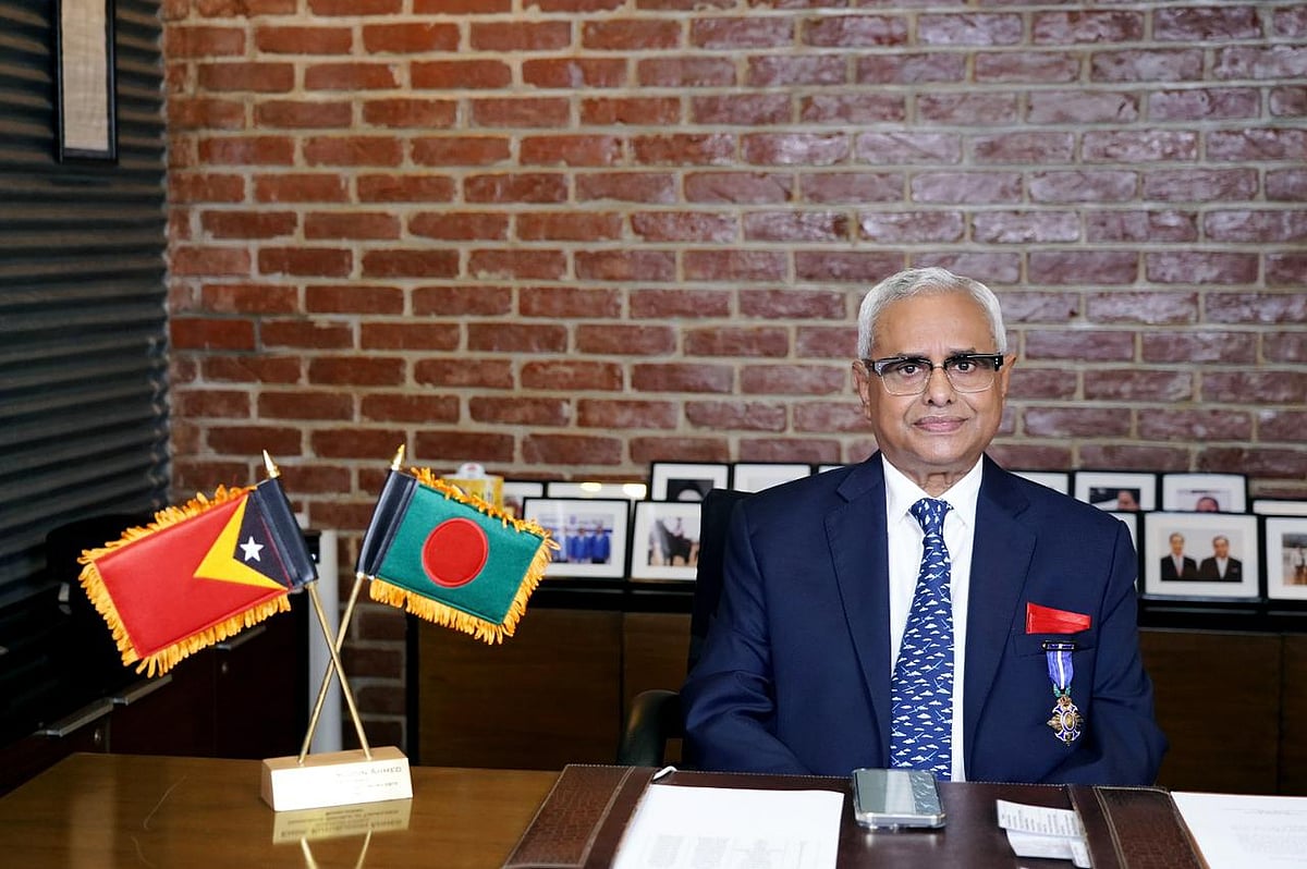 ঢাকায় তিমুর-লেস্তের অনারারি কনসাল কুতুবউদ্দিন আহমেদ