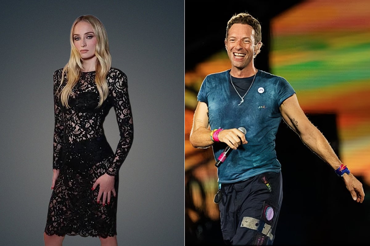 সোফি টার্নার ও ক্রিস মার্টিন