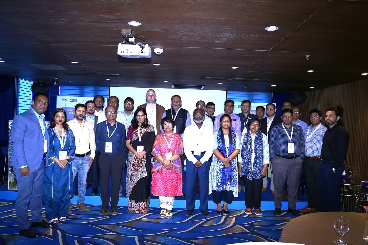 সৌরশক্তিনির্ভর কৃষি সেচের প্রকল্প সোলার (সোলার এনার্জি ফর অ্যাগ্রিকালচারাল রেজিলিয়েন্স) ফেজ-২–এর উদ্বোধনী অনুষ্ঠানে অতিথিরা