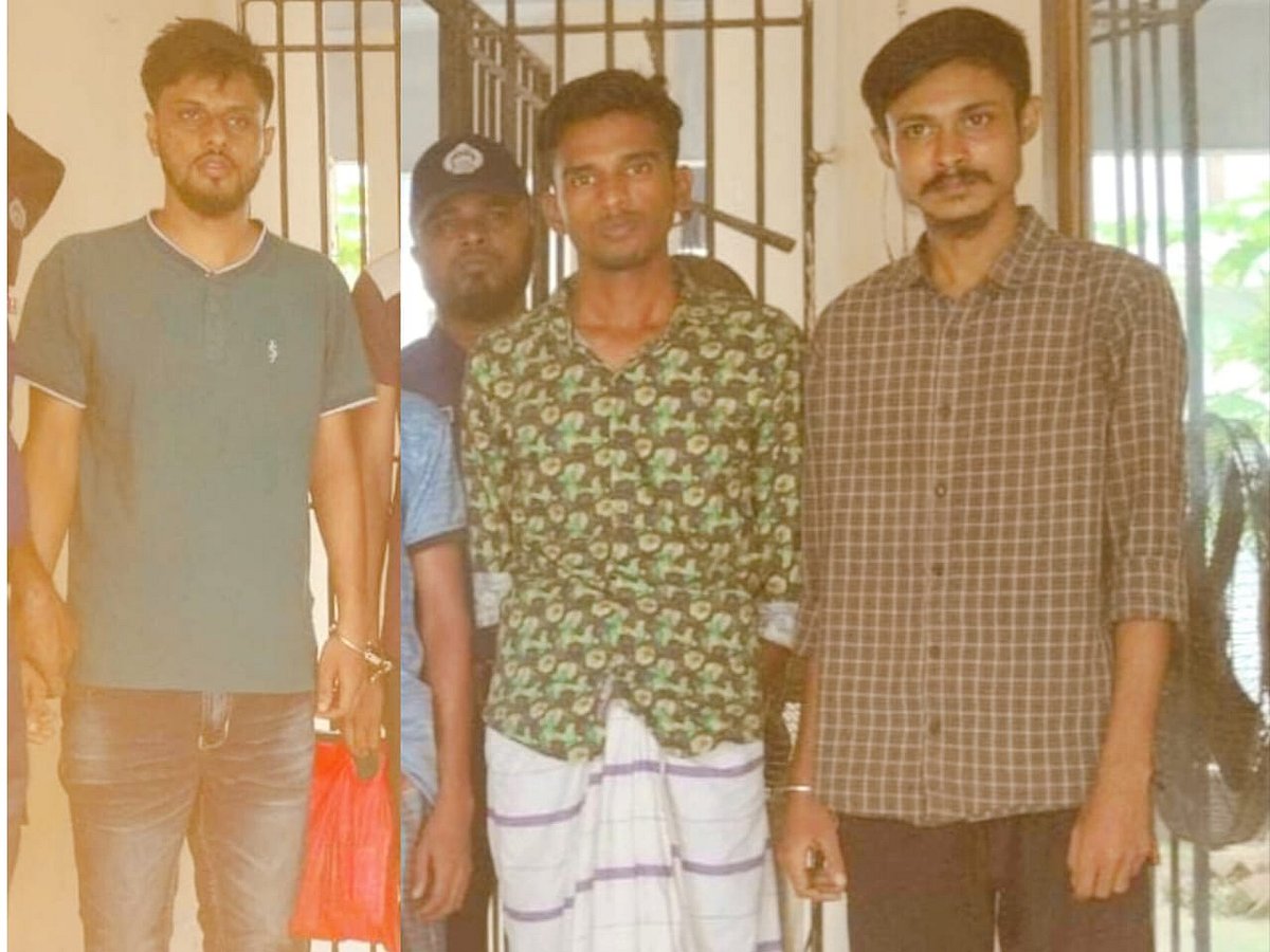 ময়মনসিংহের ঈশ্বরগঞ্জে ছাত্রলীগের তিন নেতা–কর্মীকে গ্রেপ্তার করে আজ শনিবার বিকেলে আদালতে পাঠিয়েছে পুলিশ