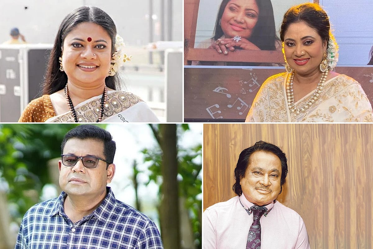 কনকচাঁপা, বেবী নাজনীন, মনির খান ও উজ্জ্বল