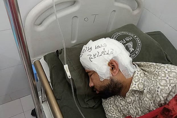 হাসপাতালে চিকিৎসাধীন মামুন মিয়া