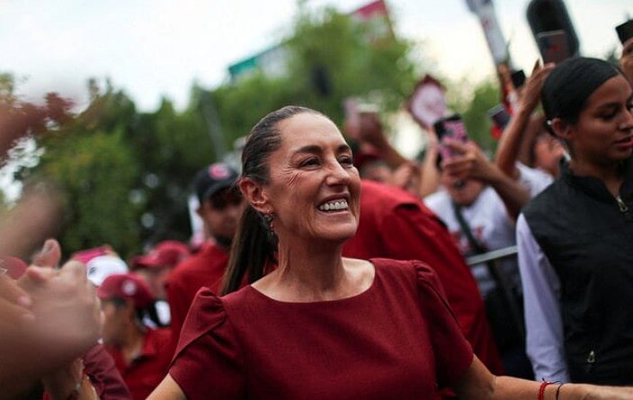 মেক্সিকোর প্রথম নারী প্রেসিডেন্ট ক্লদিয়া শেনবাউম
