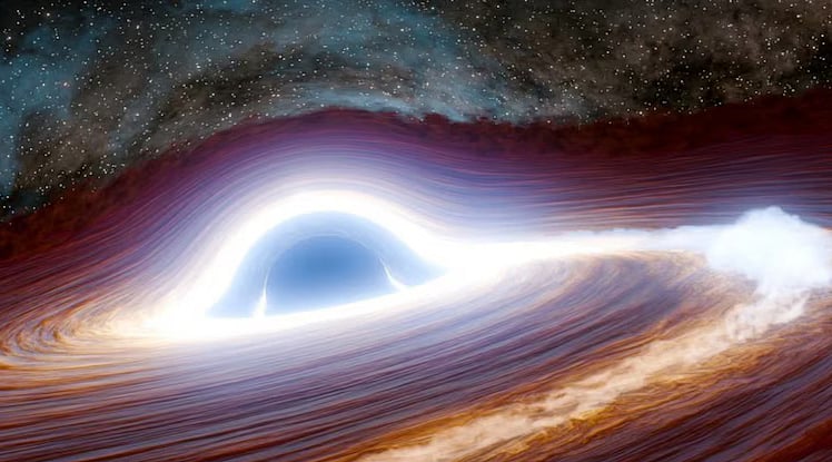 সবচেয়ে বড় আলোকচ্ছটার ব্ল্যাকহোল ফ্লেয়ার