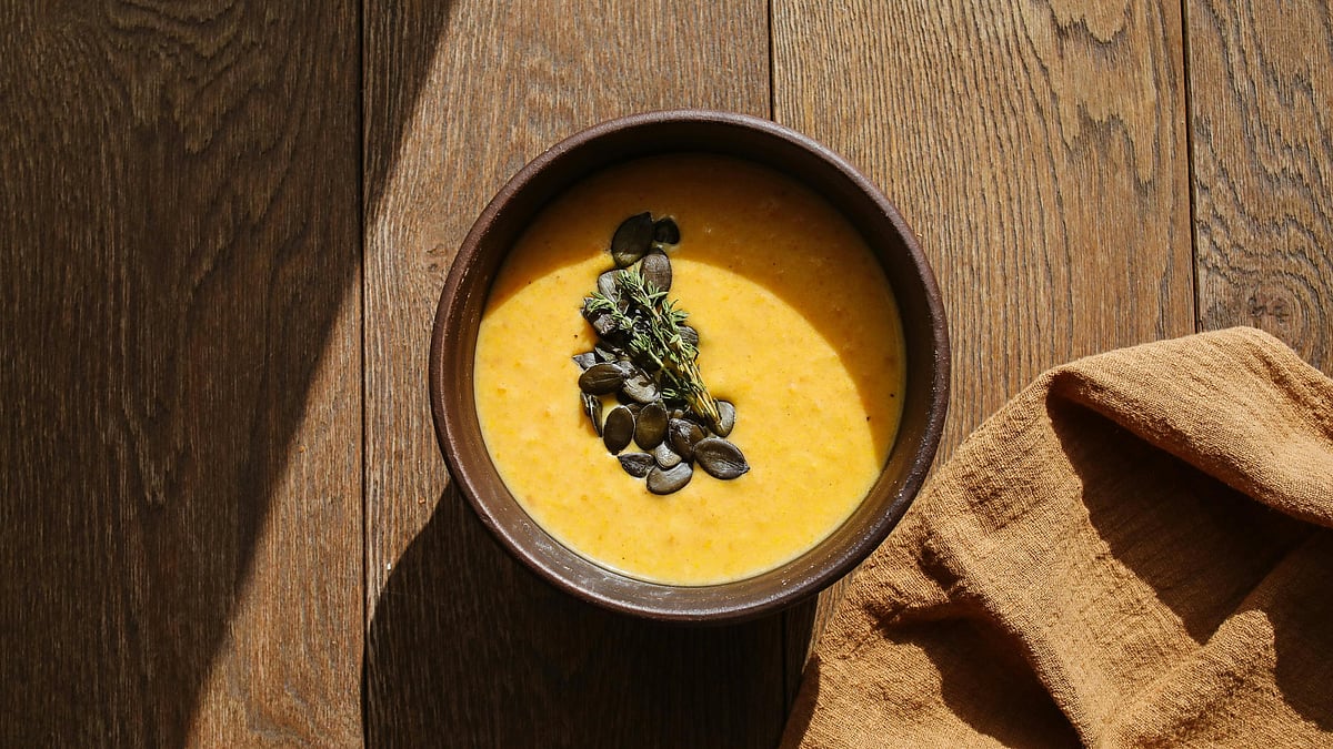 মিষ্টিকুমড়ার স্যুপ