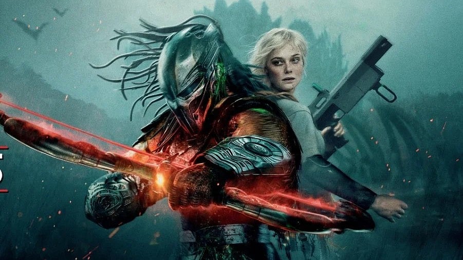 ‘প্রিডেটর: ব্যাডল্যান্ডস’ সিনেমার পোস্টার থেকে। আইএমডিবি