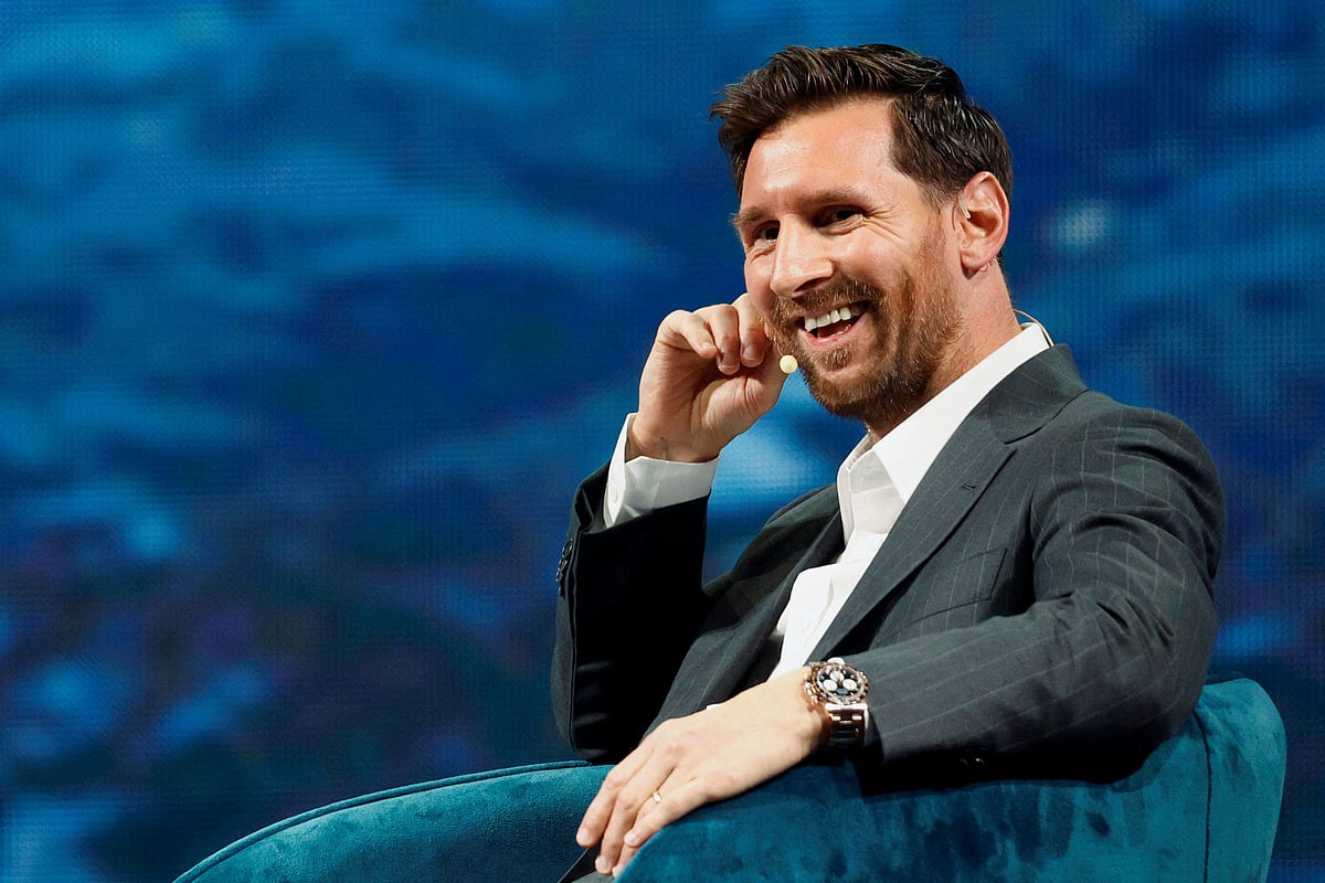 মায়ামির ব্যবসায়িক সম্মেলনে অতিথি ছিলেন লিওনেল মেসি