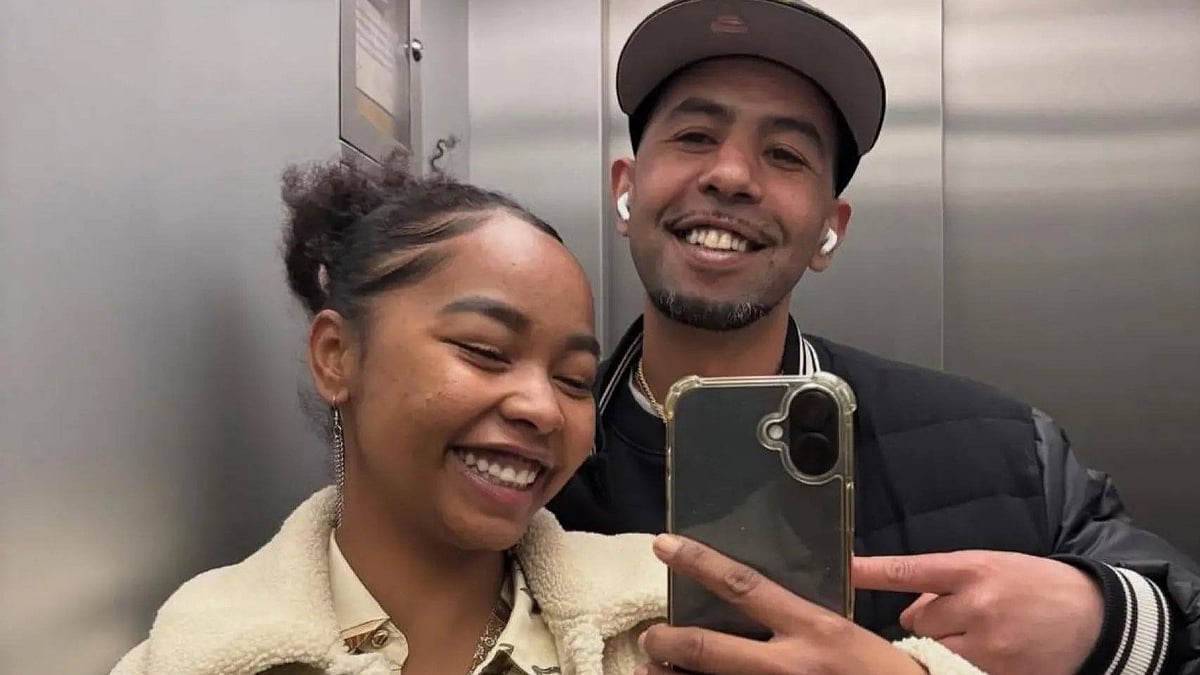 প্রেমিকা খ্রিস্তিনার সঙ্গে ইয়ামালের বাবা মুনির নাসরাউয়ি