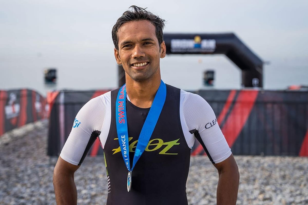 আয়রনম‍্যান মোহাম্মদ সামছুজ্জামান আরাফাত