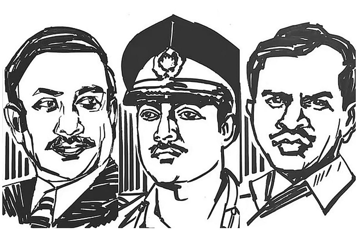 ৭ নভেম্বরের মূল চরিত্র তিনজন—জিয়াউর রহমান, খালেদ মোশাররফ ও আবু তাহের