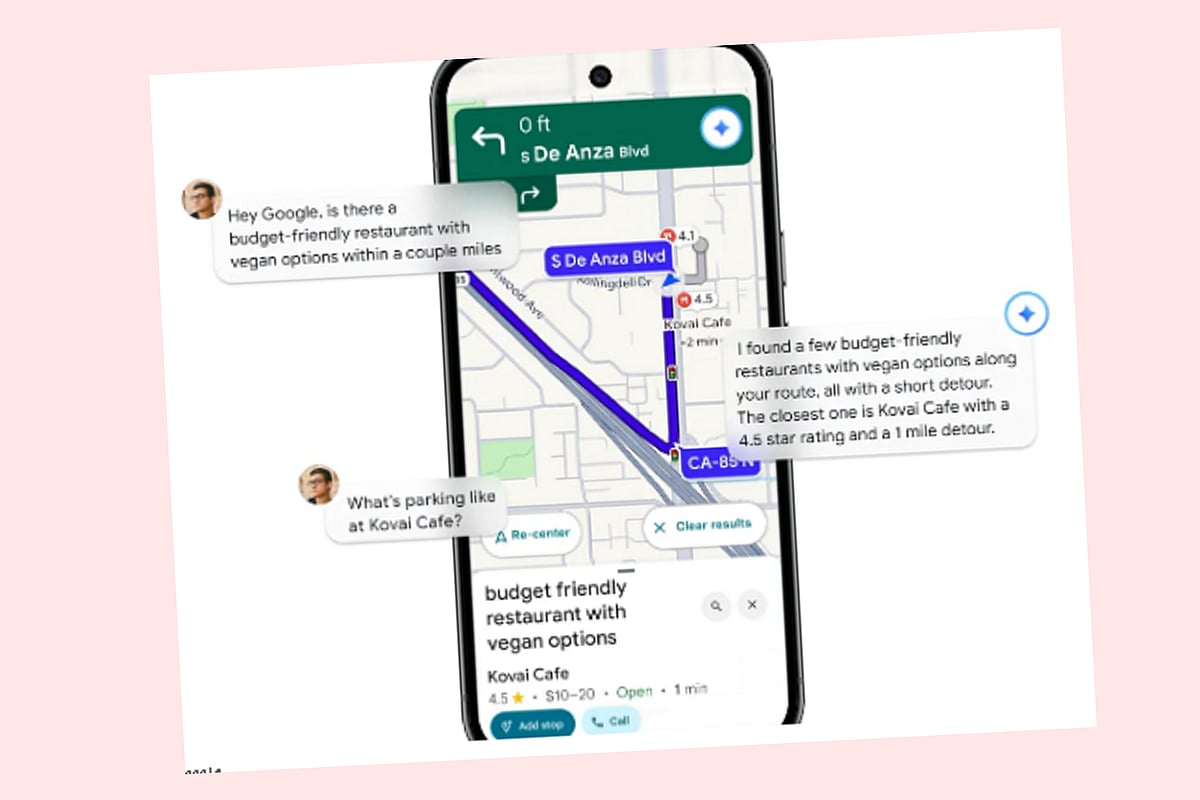 গুগল ম্যাপসে এআই–সুবিধা ব্যবহারকারীকে আরও কার্যকর তথ্য লাভের সুযোগ করে দেবে