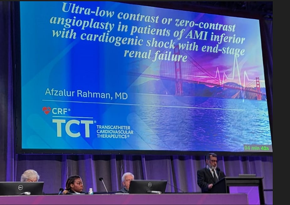 হৃদ্‌রোগ বিশেষজ্ঞ আফজালুর রহমান সান ফ্রান্সিসকোতে আন্তর্জাতিক সম্মেলনে বক্তব্য দেন