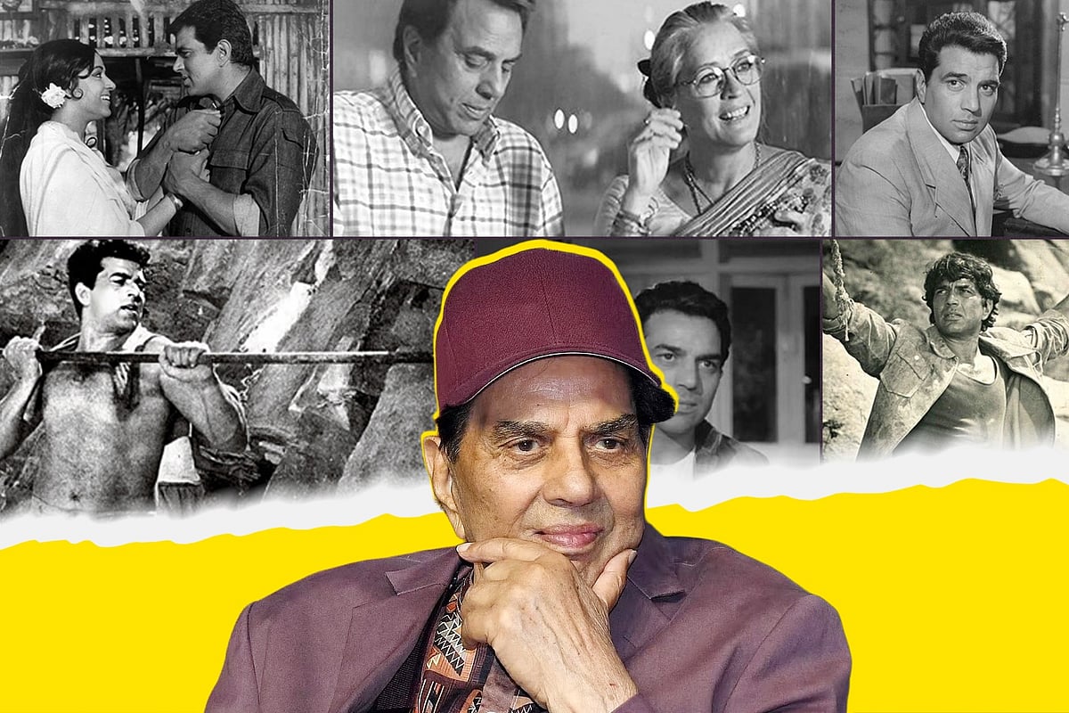 তিন শর বেশি ছবিতে অভিনয় করেছেন ধর্মেন্দ্র। কোলাজ