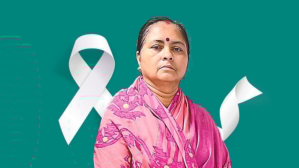 চতুর্থ স্টেজের ক্যানসার ধরা পড়ার আট বছর পরও লড়ে যাচ্ছেন মঞ্জুশ্রী