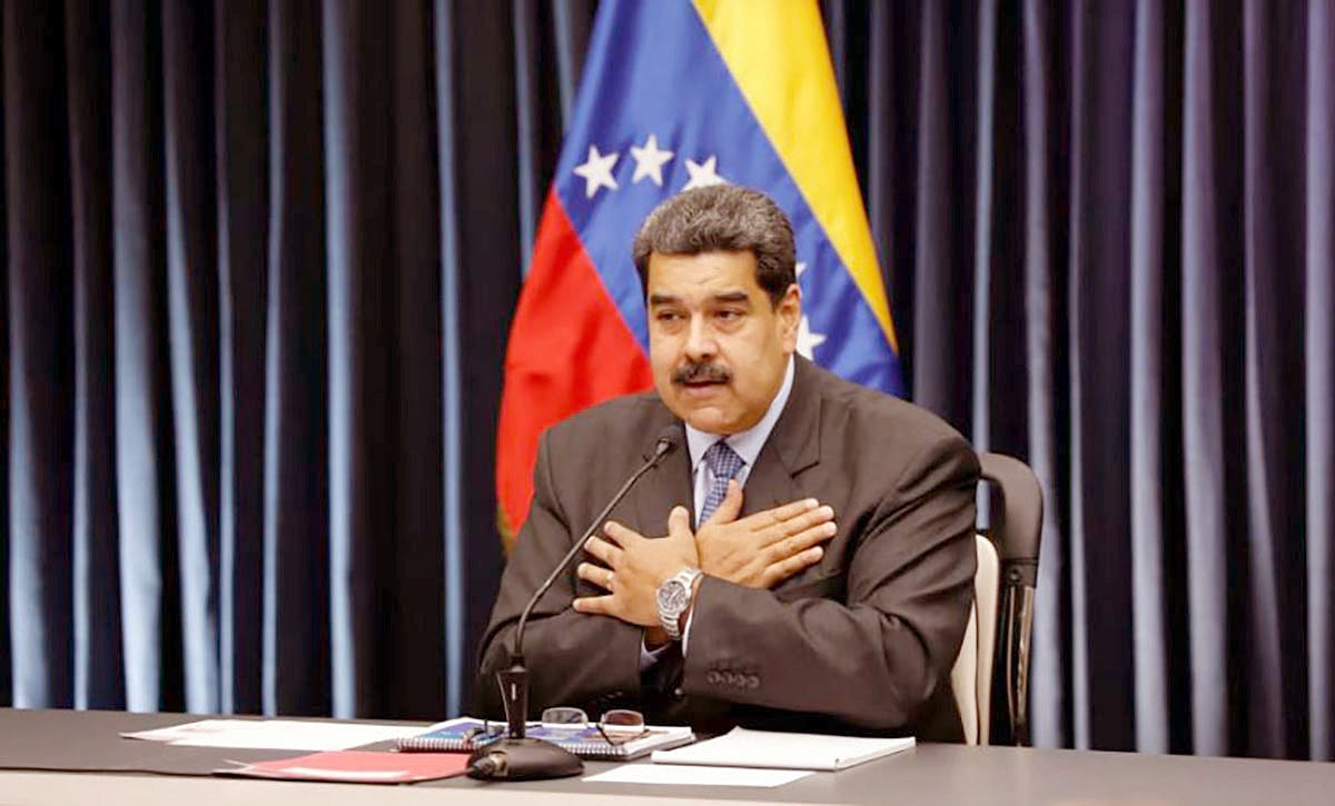 ভেনেজুয়েলার প্রেসিডেন্ট নিকোলা মাদুরো