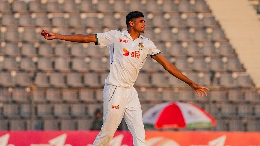 বাংলাদেশের ফাস্ট বোলার নাহিদ রানা