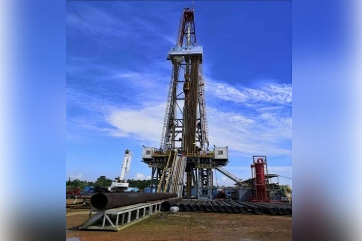 সিলেটের কৈলাশটিলা গ‍্যাসক্ষেত্রে কাজ করছে বাপেক্সের বিজয়-১২ রিগ