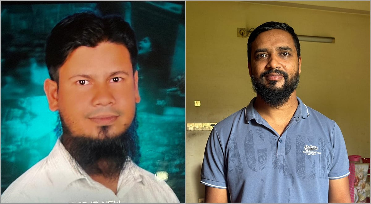 কাশিমপুর থানা স্বেচ্ছাসেবক দলের সদস্য শেখ শহিদুল ইসলাম ও কাশিমপুর থানার জিয়া মঞ্চের সভাপতি আফজাল হোসেন (ডানে)