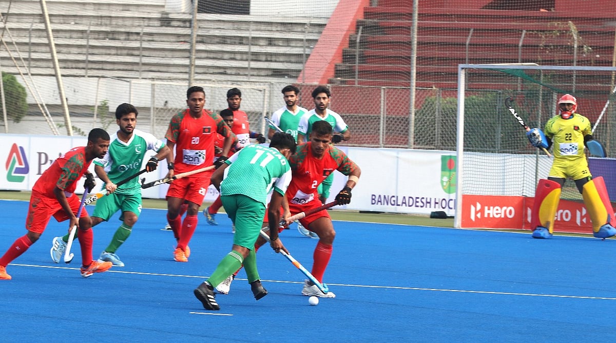 পাকিস্তানের কাছে টানা দুই ম্যাচ হেরে হকি বিশ্বকাপ বাছাইয়ে খেলার সুযোগ শেষ হয়ে গেল বাংলাদেশের